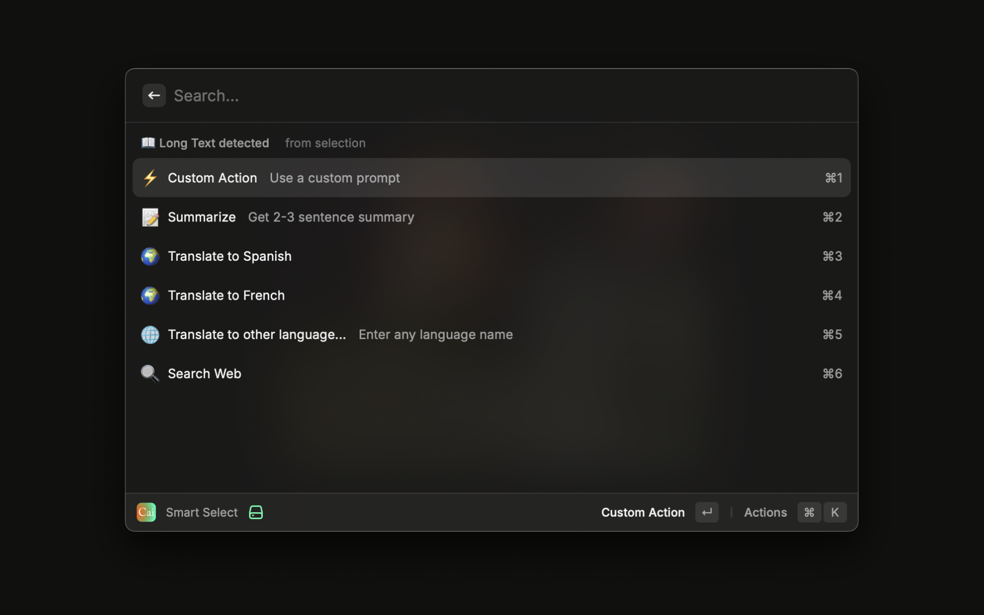 Cai clipboard AI demo